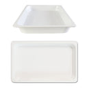Full Size 1/1" Deep White Anti-Jam Melamine Food Pan