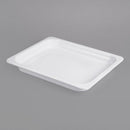 GN 1/2 Gastronorm-Pfanne aus weißem Melamin, 40 mm tief