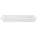 GN 2/4 White Melamine Gastronorm Pan 65mm Deep