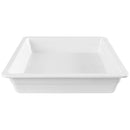 GN 2/3 Gastronorm-Pfanne aus weißem Melamin, 65 mm tief