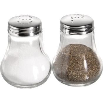 Glass Salt & Pepper Set - Kitchway.com