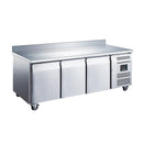 3 Door Gn1/1 Counter With Upstand 417l Fridge