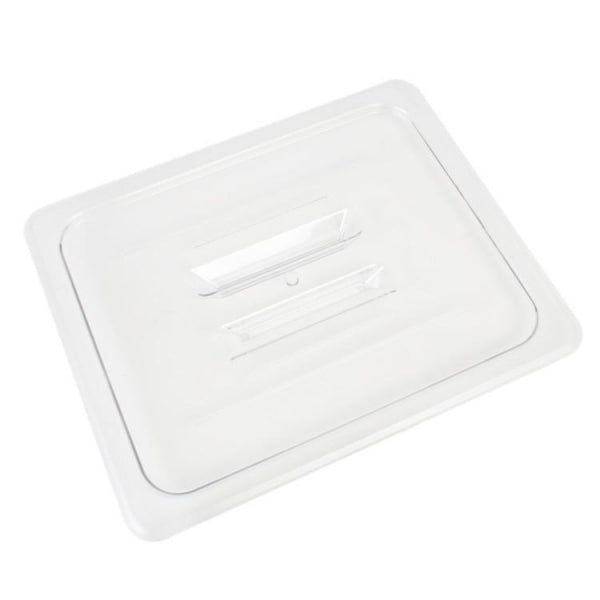 Half Size Polycarbonate Food Pan Lid with Handle - Kitchway.com