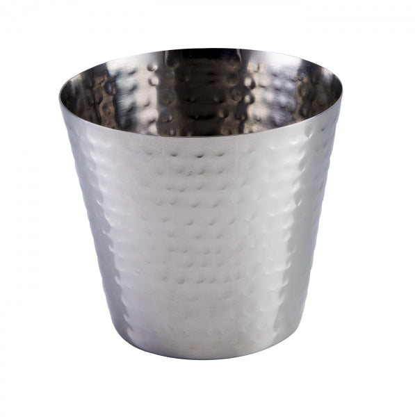 Hammered Finish Tapered Cup-9cm - Kitchway.com