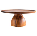 Acacia Oiled Acacia Wood Cake Stands 38.5 x 16cm / 15 â…•â x 6 â…“â - Pack of 1