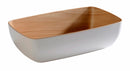 Frida White GN 1/6 Melamine Bowl 26.5 x 16.2 x 7.5cm 10 ½â x 6 ½â x 3â (1.8Ltr) - Pack of 1