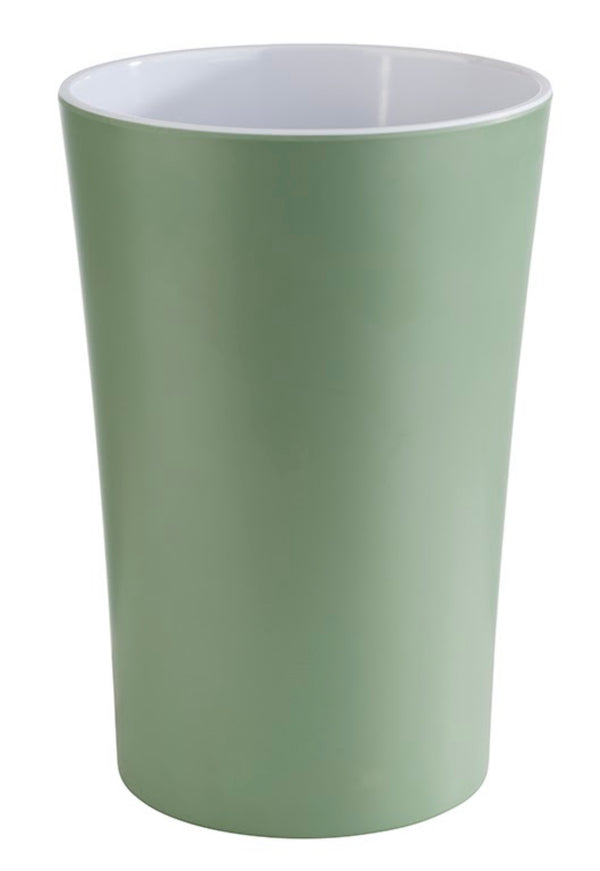 Pastellfarbener Dressingtopf aus Melamin (Hellgrün), 13 x 19,5 cm / 5 x 7 Zoll (1,5 l), 1 Stück