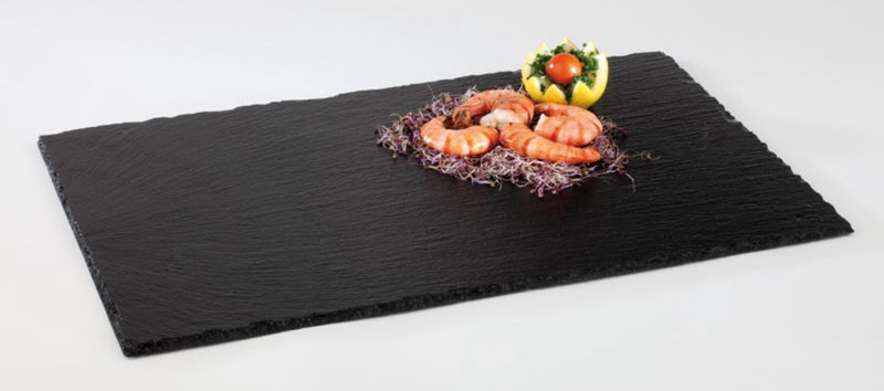 Natural Slate Tray GN 1/2 32.5 x 26.5cm / 12 ¾â x 10 ½â - Pack of 1