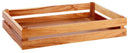 Superbox GN 1/1 Akazienholz (Eiche), 55,5 x 35 x 10,5 cm / 22 x 13 x 4 Zoll, 1 Stück