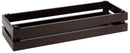 Superbox GN 2/4 Acacia Wood (Dark wood) 55.5 x 18.5 x 10.5cm / 22â x 7 ¾â x 4â - Pack of 1