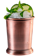 Julep Barrel Mug Stainless Steel Antique Cooper look 10 x 8.5cm / 4â€ x 3 â…“â€ (0.35 Ltr) - Pack of 1
