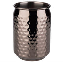 Stainless Steel 'Glossy Gunmetal look' Barrel Mug 10.5 x 7.5cm / 4â x 3â (0.35 Ltr) - Pack of 1