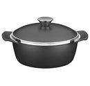 Mini Round Black Cast Aluminium Cocotte 10 x 5cm / 4â x 2â (23cl / 8 oz)