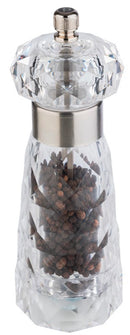 Acryl-Diamant-Pfeffermühle, 18 x 6 cm, 1 Stück