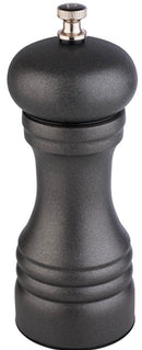 Pfeffermühle „Gunmetal“ aus Karbonstahl, 15,5 x 6 cm / 6 Zoll x 2 Zoll, 1 Stück