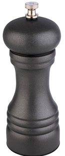 Salzmühle „Gunmetal“ aus Kohlenstoffstahl, 15,5 x 6 cm / 6 Zoll x 2 Zoll – 1 Stück