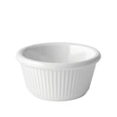 Utopia Fluted White Ramekin 3oz (9cl) - Pack of 12