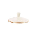 Porcelite Season Oatmeal Spare Teapot Lid - Pack of 6