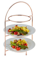 3 Tier Copper Stand Max. 27cm Plates