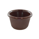 Geriffelte Melamin-Schokoladenförmchen 44 ml – 12er-Packung