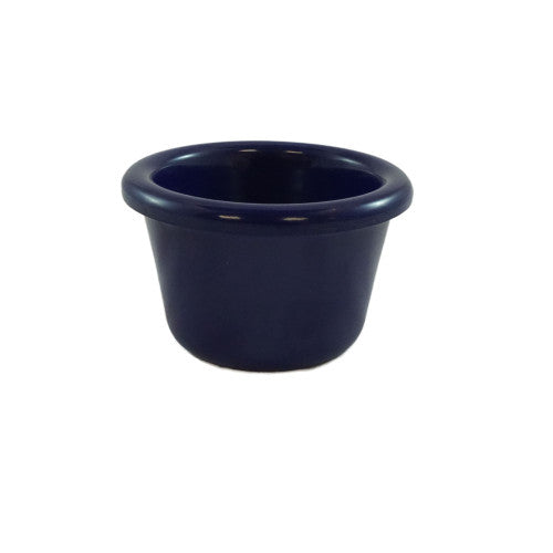 Contemporary Melamine Cobalt Blue Ramekin 75ml - pack of 12