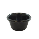 Contemporary Melamine Black Ramekin 118ml - pack of 12