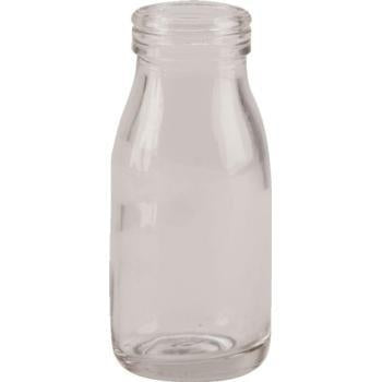 Mini Glass Milk Bottle-100ml - Kitchway.com