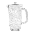 Ms Pitcher, 100 Oz Bubble Pitcher Clear - Set of 6
