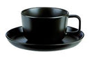 Nordika Black Saucer 15cm - Pack of 12