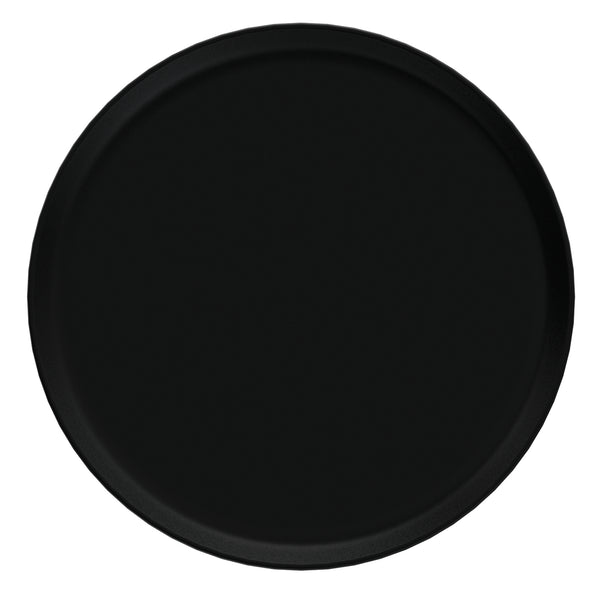 Nordika schwarzer Teller 28 cm – 6 Stück