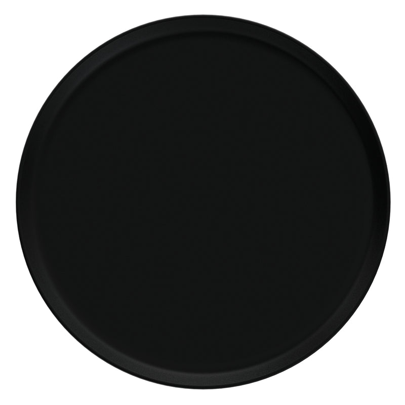 Nordika schwarzer Teller 32 cm – 6 Stück