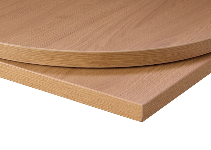 Sleek 500mm Square Laminate Table Tops for a Modern Look.