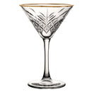 Utopia Timeless Vintage Martini Gold Rim 8oz (23cl) - Pack of 12