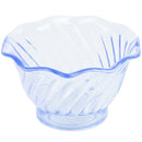 Plastic Dessert Dish Blue 5oz - Dozen