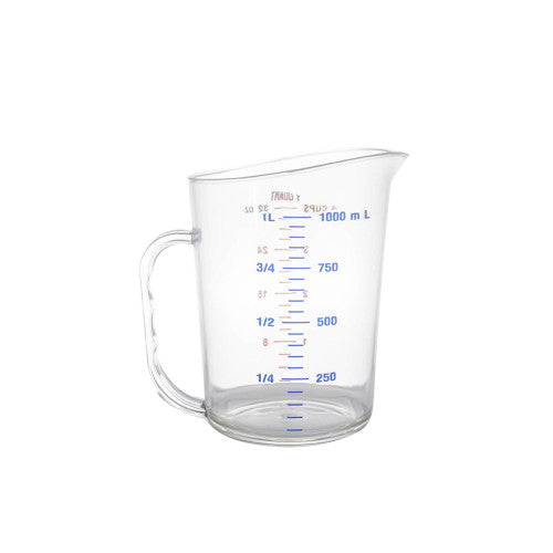 Polycarbonate Measuring Cup 1ltr