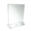 Tischkartenhalter aus Kunststoff, 8 ½ Zoll x 11 Zoll / 216 mm x 279 mm