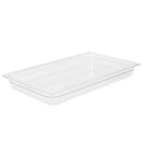 GN 1/1 Polycarbonate Gastronorm 65mm Clear