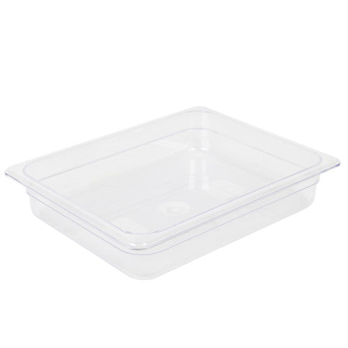 Half Size Polycarbonate Clear Food GN 1/2 Pan 65mm