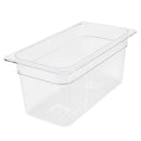 Clear Polycarbonate GN 1/3 Gastronorm Food Pan Container 150mm