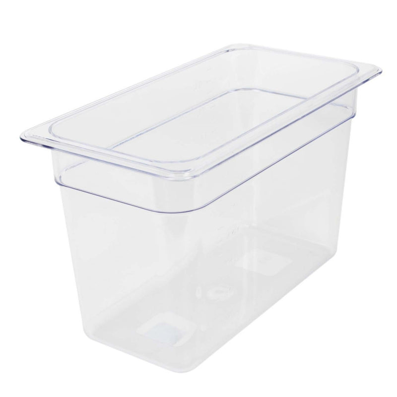 Clear Polycarbonate GN 1/3 Gastronorm Food Pan Container 200mm