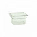 Clear Polycarbonate GN 1/6 Gastronorm Food Pan Container 100mm