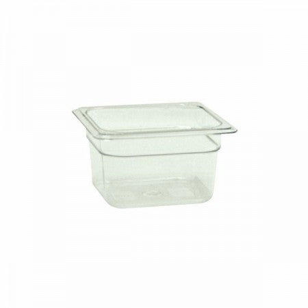 Clear Polycarbonate GN 1/6 Gastronorm Food Pan Container 100mm