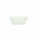 Clear Polycarbonate GN 1/9 Gastronorm Food Pan Container 65mm