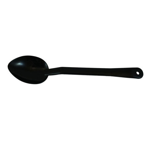Polycarbonate Black Solid Serving Spoon 330mm - Pack of 12