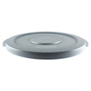 Plastic Lid for 20 Gal Plastic Trash Can Grey
