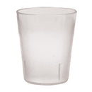 Pebbled Clear Plastic Tumbler 148ml / 5.2oz - Pack of 12