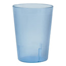 Pebbled Blue Plastic Tumbler 237ml / 8oz - Pack of 12