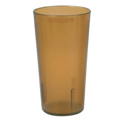 Pebbled Amber Plastic Tumbler 590ml - Pack of 12