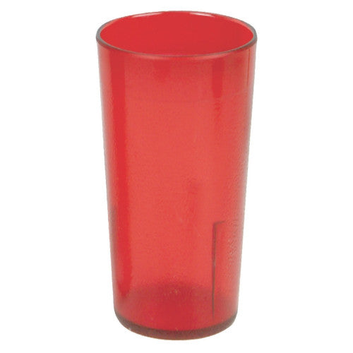 Pebbled Red Plastic Tumbler 590ml - Pack of 12