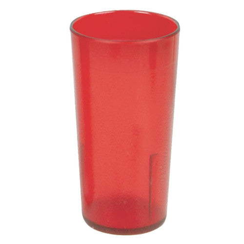 Pebbled Red Plastic Tumbler 710ml - Pack of 12